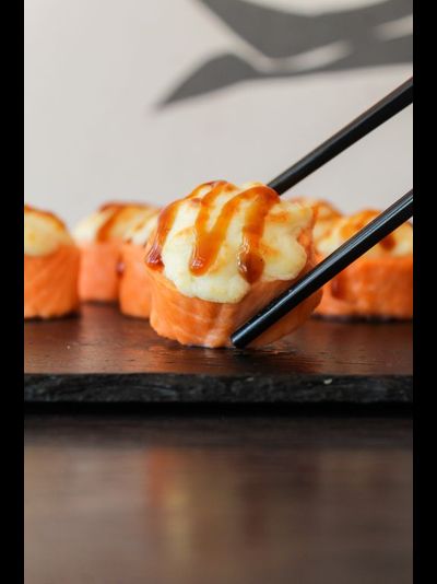 Запеченная филадельфия 8шт