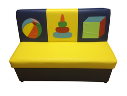 Диван каркасный без подлокотников