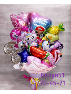 Крафт букет № 7