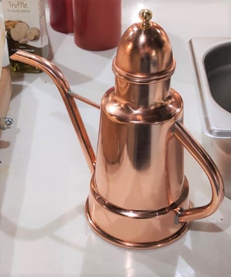 Медный кувшин для масла Португалия CopperCrafts арт.752024