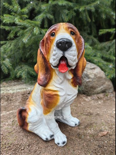 Садовая фигура Бладхаунд 35*25см   1,5кг   полистоун Россия 1938/016744*