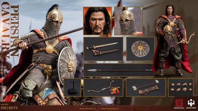 Персидский тяжелый всадник - КОЛЛЕКЦИОННАЯ ФИГУРКА 1/6 Imperial Legion Persian heavy cavalry (HH18075) - HHMODEL & HAOYUTOYS