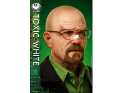 Уолтер Уайт, Хайзенберг (Во все тяжкие, Breaking Bad) - Коллекционная фигурка 1/6 Toxic White (BK-006) - Black 8 Toys