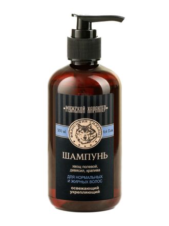 Мужской шампунь «Освежающий, укрепляющий» 250 ml Kleona