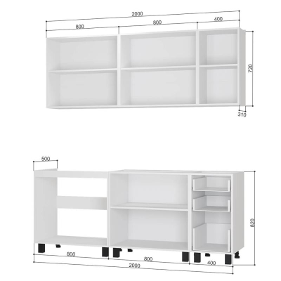 Кухня Сканди 2,0 комплектация 1 (БТС)