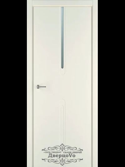 PORTE RICHI (Беларусь). ЛОГИКА, МОДЕЛЬ LX413, ЭМАЛЬ по Ral 9010. ВСТАВКА СТЕКЛО МАТОВОЕ