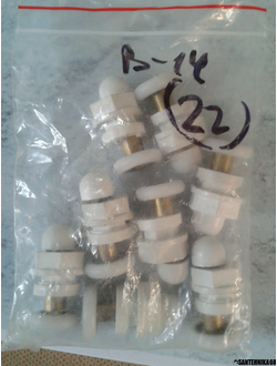 Ролик для душевой кабины эксцентрик металл