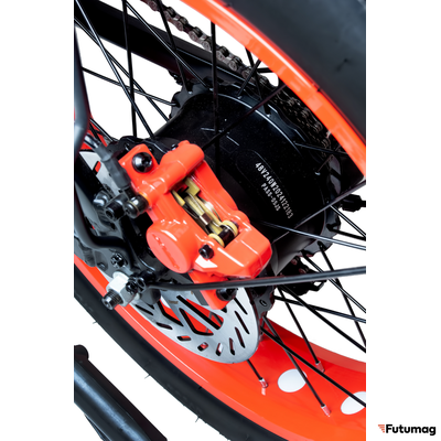 Электровелосипед Minako F11 PRO 20 (Красный)