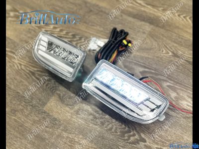 Противотуманки Toyota Land Cruiser 100 бегающие LED светлые