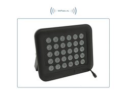 ИК прожектор (840 нм), питание 12 В (дальность подсветки до 140 м.)