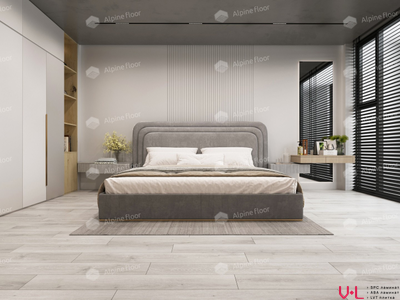 SРС ламинат Alpine Floor Сlаssiс Light Ясень Серый ЕСО 134-55