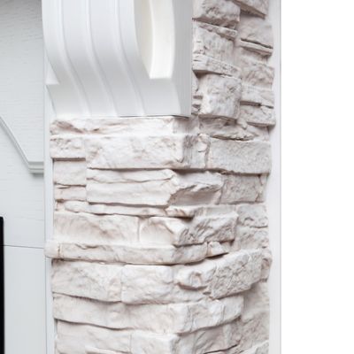 Угловой электрокамин Athena WT с очагом Fobos