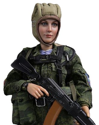 Российская десантница - Коллекционная фигурка 1/6 RUSSIAN AIRBORNE TROOPS NATALIE (78035) - DAMToys