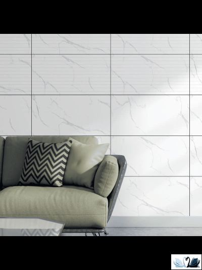 Плитка настенная Eurotile Hindi Luster 30x60 см матовая под мрамор с люстром