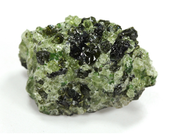 Хризолит (Перидот, Оливин), кристаллы на породе, США (28*18*16 мм, 13 г) №38084