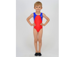 Майка-купальник комбинированный