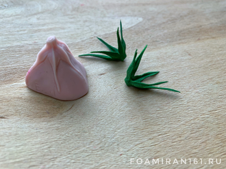Молд «Чашелистик эустомы» (ELF_decor)