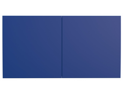 Розетка двойная 2+2Р+Е со сдвижными крышками, аквамарин - Systeme Electric - AtlasDesign - ATN001128