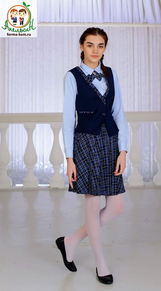 Юбка на запах "Геометрия"