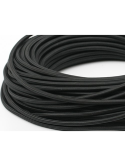 Провод декоративный ПДК 2*0,75 черный