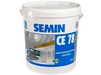 CE 78 25кг Semin Супер финишная шпатлевка, (super finish).