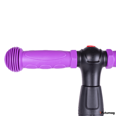 Детский самокат TechTeam Zig Zag 2022 фиолетовый