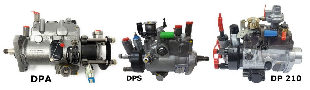 ТНВД роторного типа DPA, DPC, DPCN, DPS, EPIC (с электронным управлением), DP 200/210, DP 300/310