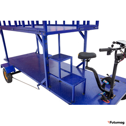 Платформенная тележка электрическая RuTrike ПАЛИСАД ЯРУС