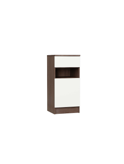 Тумба Холл ТБ-120 с ящиком Silky White
