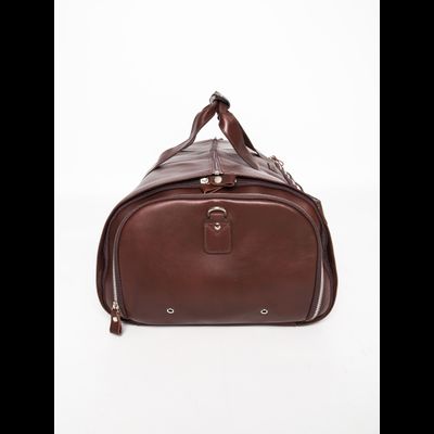 Кожаный портплед / дорожная сумка Milano Premium 
brown (арт. 4035-53)