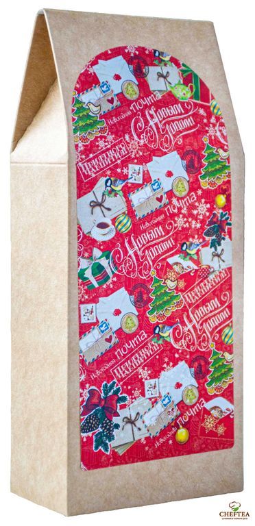 Подарочный чай "Новогодняя почта" (Брызги шампанского) уп.50г
