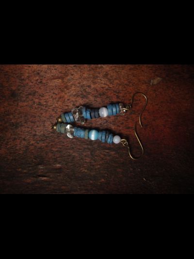 Благотворительность. Серьги &quot;Звенящий ручей&quot;