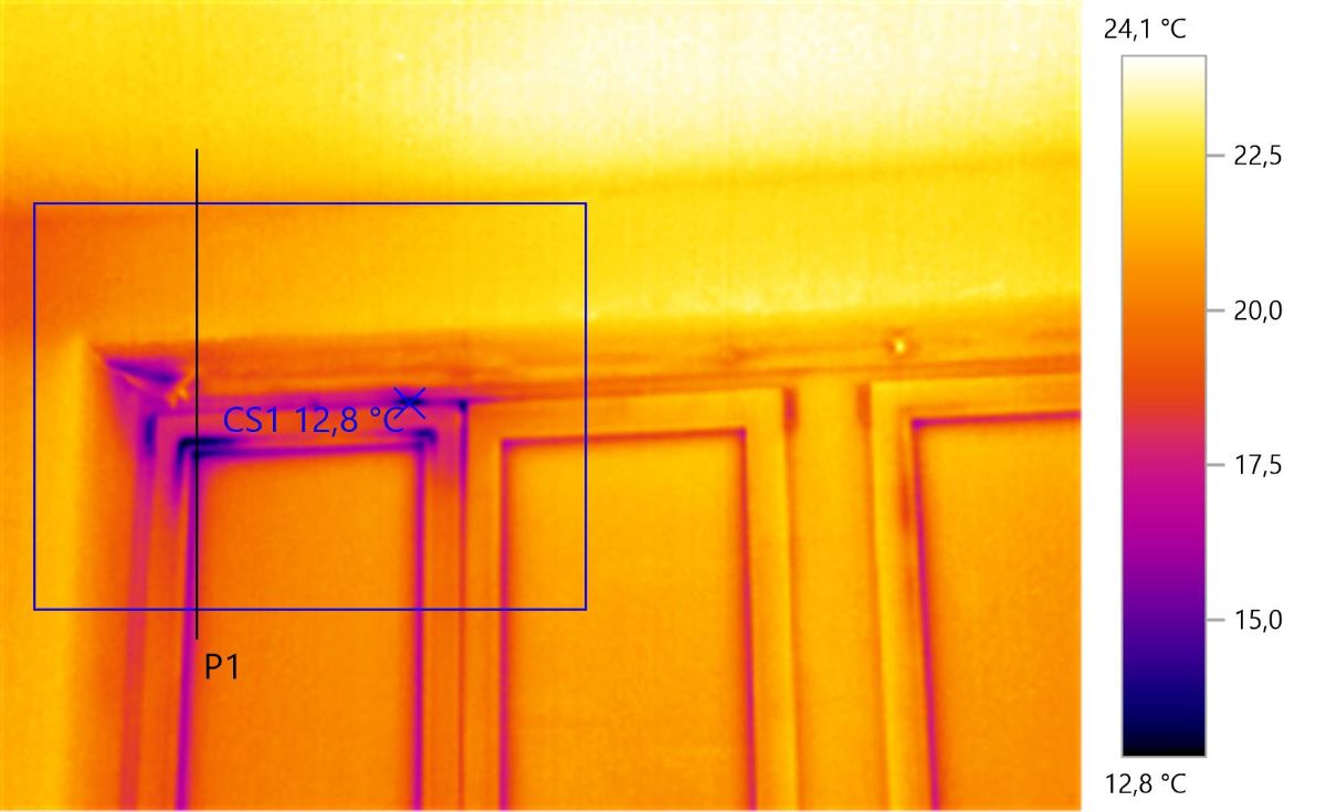 Проведение тепловизионного обследования квартиры в ЖК Редсайд