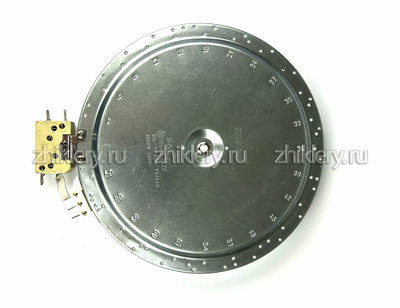 Конфорка для стеклокерамической плиты GEFEST 2200W D-230 мм, двухзонная