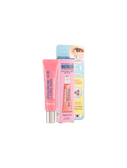 Farmstay Hyaluronic Acid & Collagen Rolling Eye Serum Сыворотка -роллер для век, 25 мл