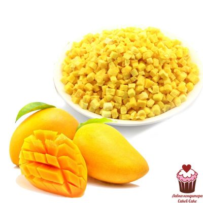 Манго сублимированное кусочки 4-6 мм, 15 гр