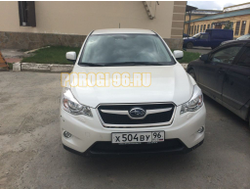 Защита радиатора Subaru XV 2012-2016 black