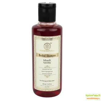 Шампунь для волос &quot;САТРИТХА&quot;, 210 мл, производитель &quot;КХАДИ&quot;; Satritha Hair Cleanser, 210 ml, KHADI