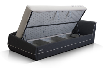 Кровать подростковая Карбон NEW-90 Беж