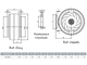 Канальный вентилятор ВККм 200 мм на 870 м3/ч