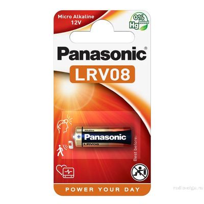 Алкалиновая батарейка Panasonic LRV08 12V Micro Alkaline Battery [ по 1 шт ]
