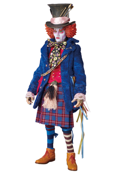 Кукла 1/6 Real Action Heroes Безумный Шляпник (Mad Hatter)