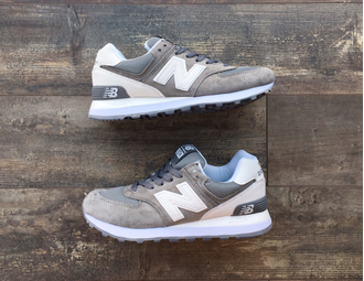 Кроссовки New Balance 574 Gray/White