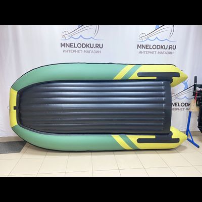 Моторная лодка GLADIATOR E330S зелено-оливковый