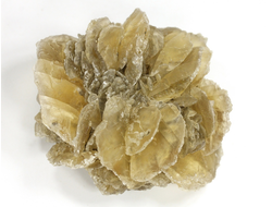 Гипс, "Гипсовая роза", крупный сросток кристаллов, Россия, Ставропольский край (68*65*29 мм, 99 г) №29340