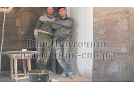 Отель Парк Инн от Рэдиссон Сочи Центр. Облицовка керамогранитом лифтовых холлов.