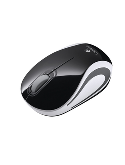 Мышь компьютерная Logitech (910-002731) Wireless Mini Mouse M187, черная