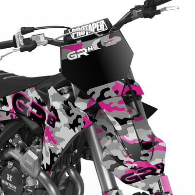 Наклейки на мотоцикл GR8 F300A Enduro OPTIMUM 2024 #5548-3