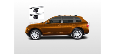 Дуги THULE для VW Touareg, PORSCHE Cayenne в штатные места (Т-профиль)