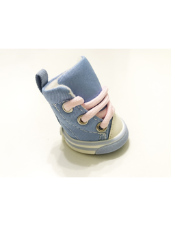 Кеды для собаки утепленные голубые